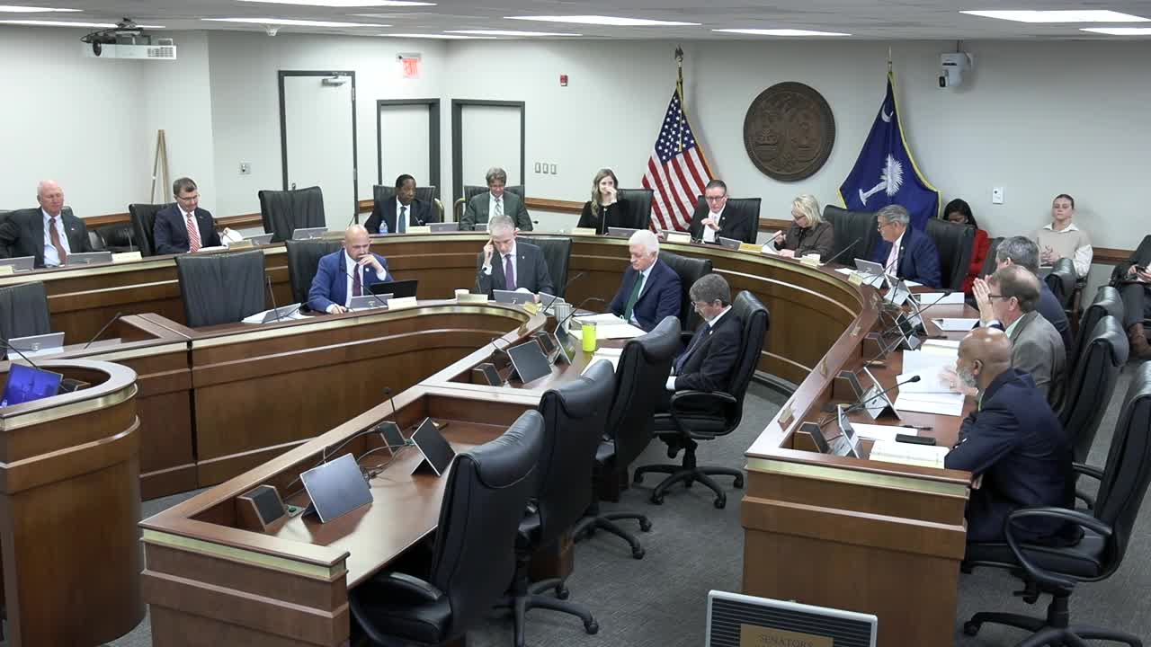Greenville senator secures favorable report for federal bill in Senate committee