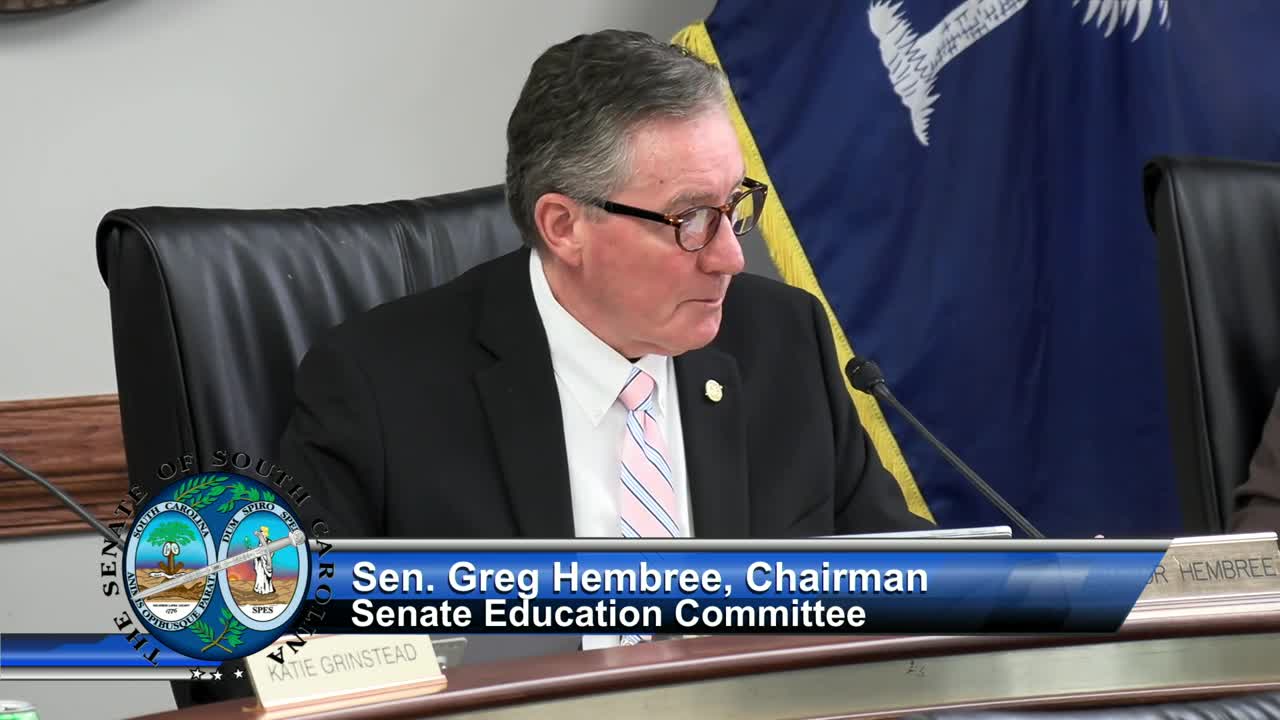 South Carolina Senate amends school district bill to remove 15000 population requirement