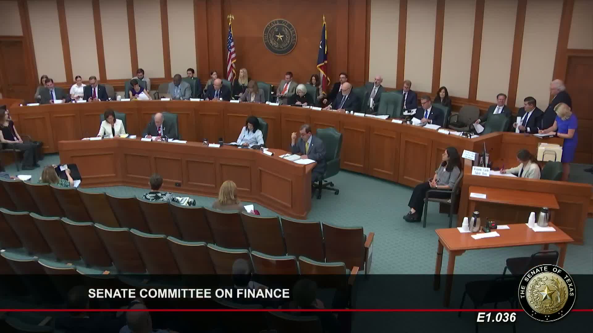 Senate Finance Committee: committee votes and reported items from the hearing