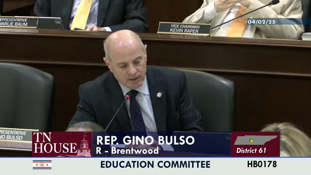 Tennessee legislators debate success sequence curriculum to avoid student poverty