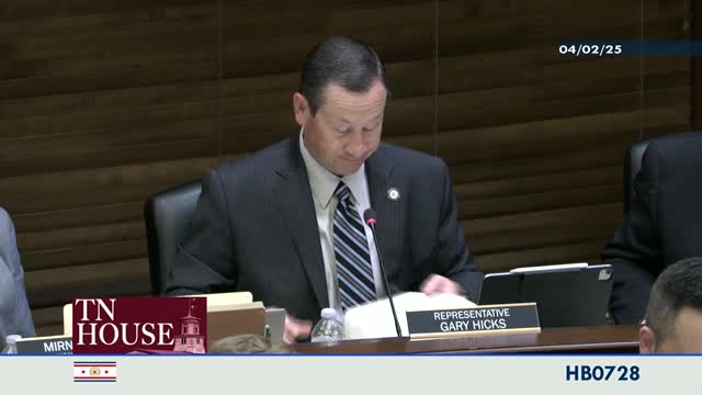 Chairman Hicks guides House Bills 728, 829, and 1323 to full finance approval