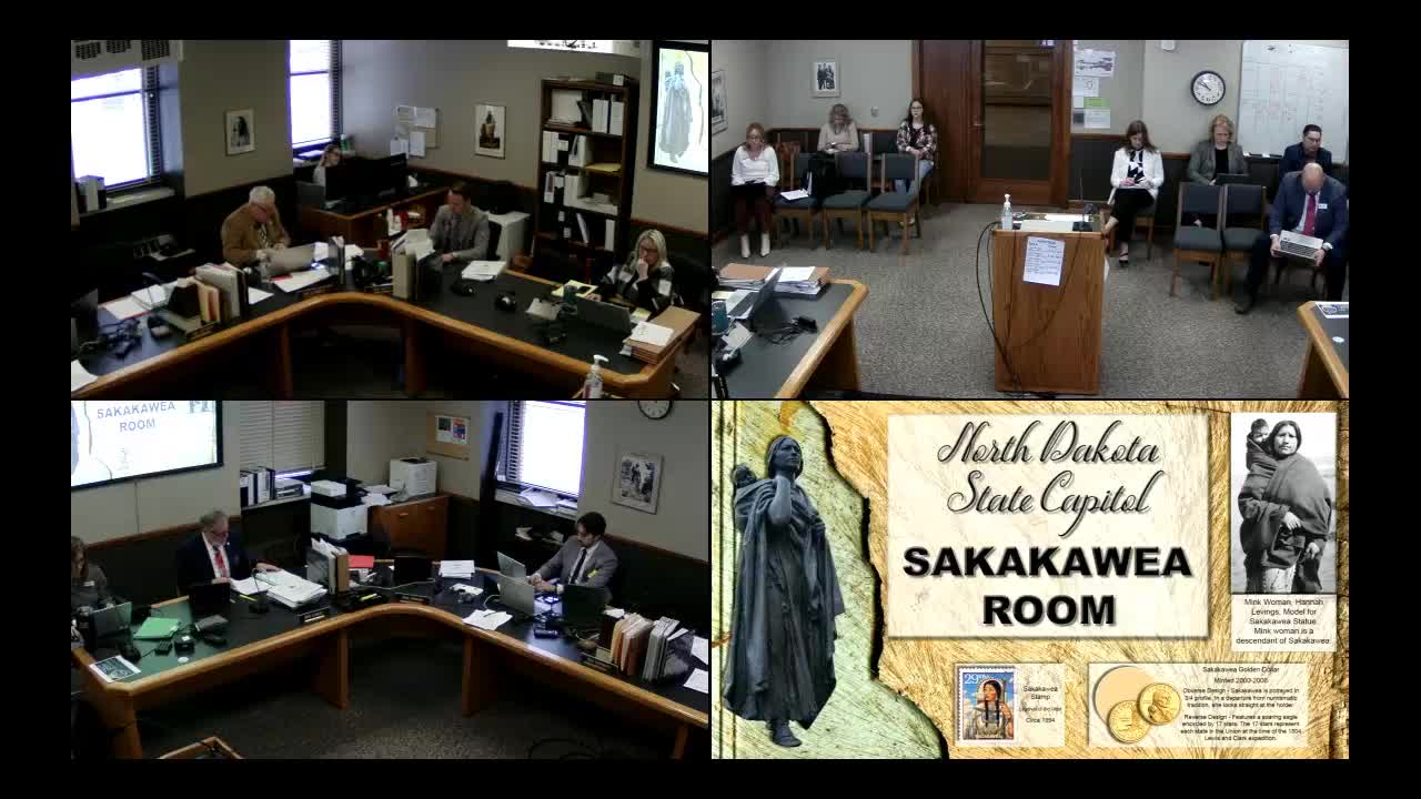 Chairman Schaible proposes amendment to streamline disabled student placements in North Dakota