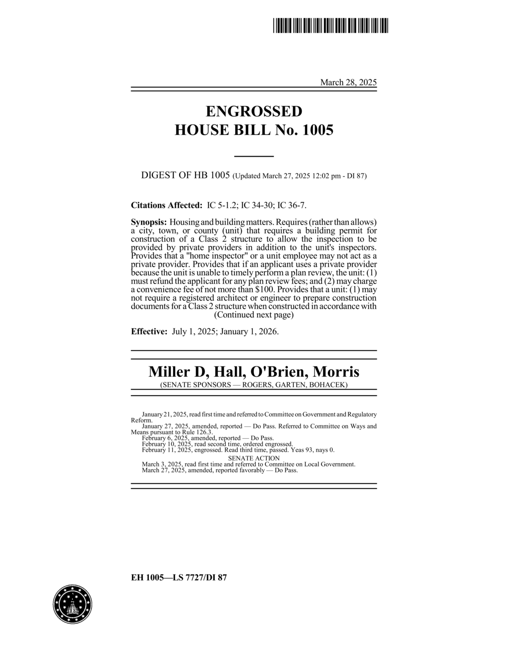 New building code mandates architects for construction document approvals
