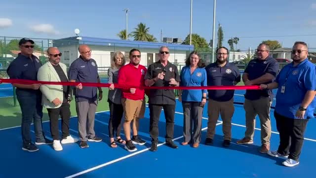 Sweetwater unveils six new pickleball courts for community enjoyment