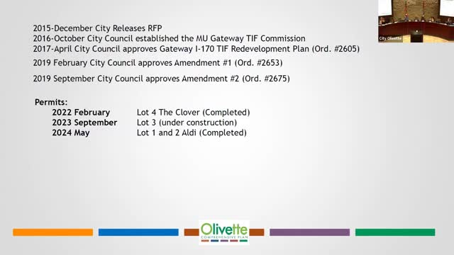 Developer Yawitz outlines Olivette project delays and completion goals for Aldi store