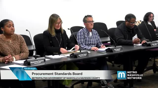 Metro Nashville Procurement increases authority limit to enhance project efficiency