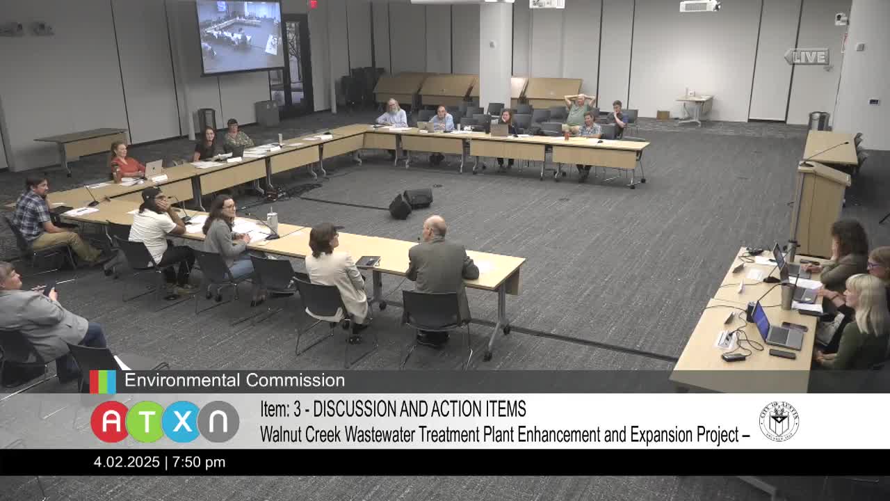 Austin Water discusses PFAS testing and floodplain analysis for billion-dollar project