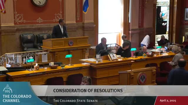 Colorado Senate designates April 2025 as Sexual Assault Awareness Month and Denim Day