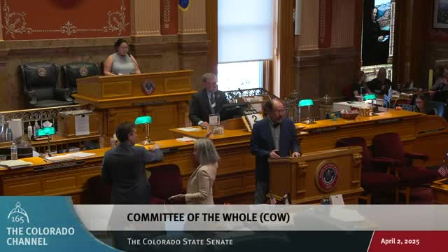 Colorado Senate passes multiple amendments for Senate Bill 206 in heated session
