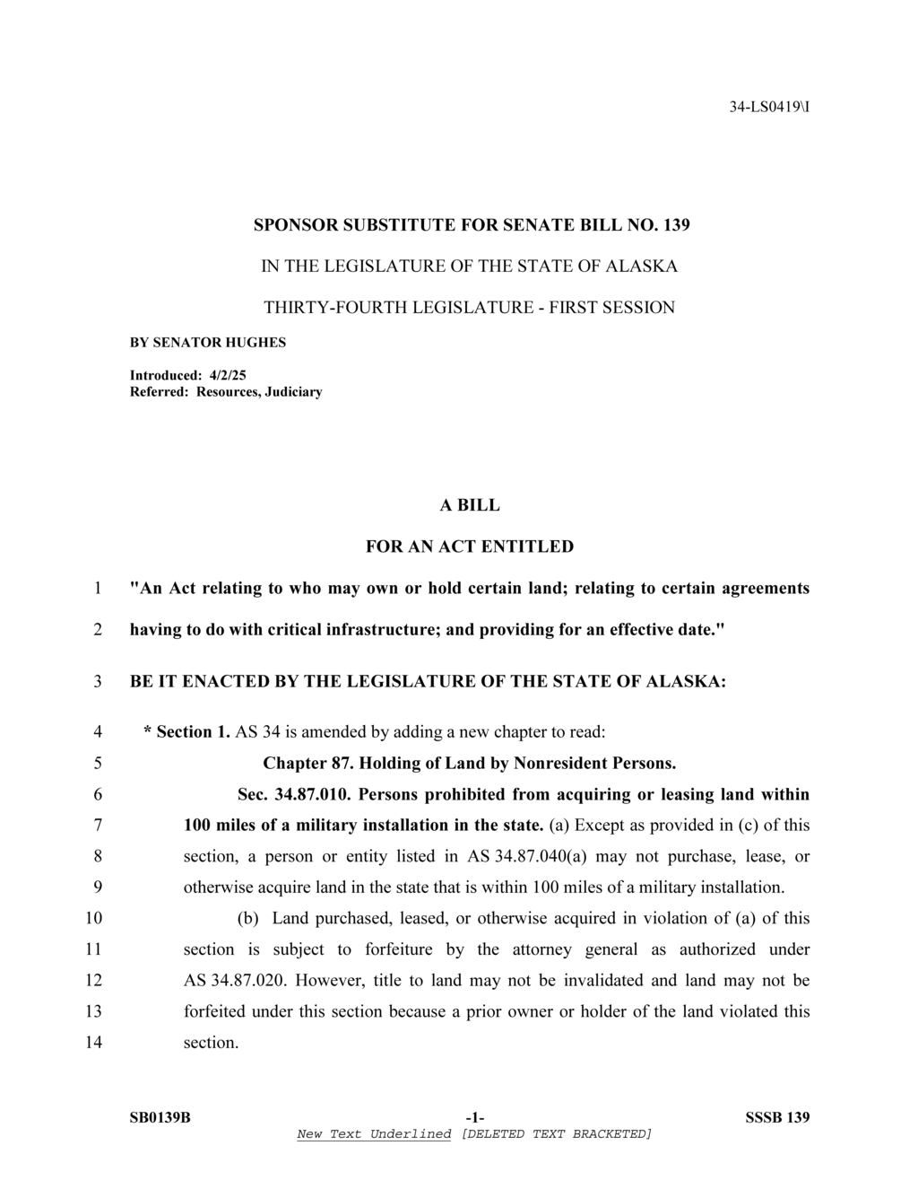 Alaska attorney general enforces agricultural land forfeiture under new legislation