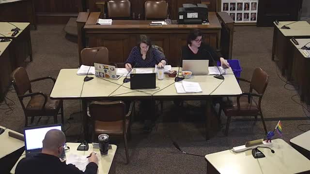 Holyoke committee debates year‑end transfer rules and ‘first/second reading’ practice after dueling legal opinions