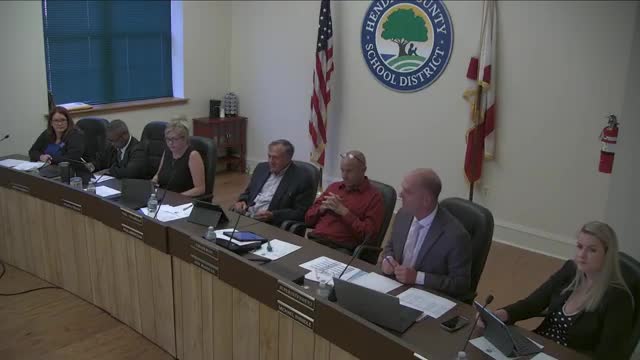 Henry County School Board approves $67K electronic message center for community updates