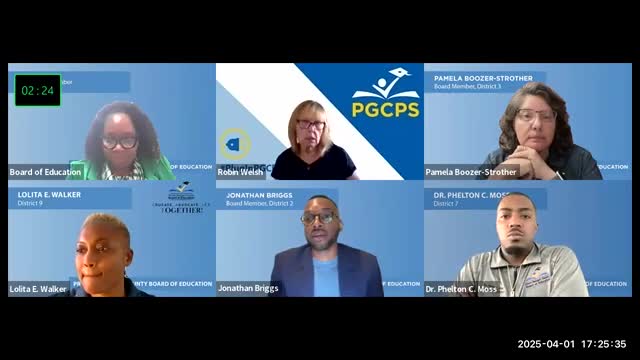 PGCPS Board outlines strategy to protect education funding in Annapolis