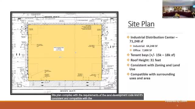 Commission grants parking deviation for New Hope Brazilian Baptist Church; applicant cites shared Sunday parking
