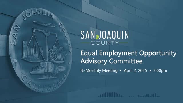 Disability Advocate Raises Concerns on Accessibility and Harassment Reporting in EEO Meeting