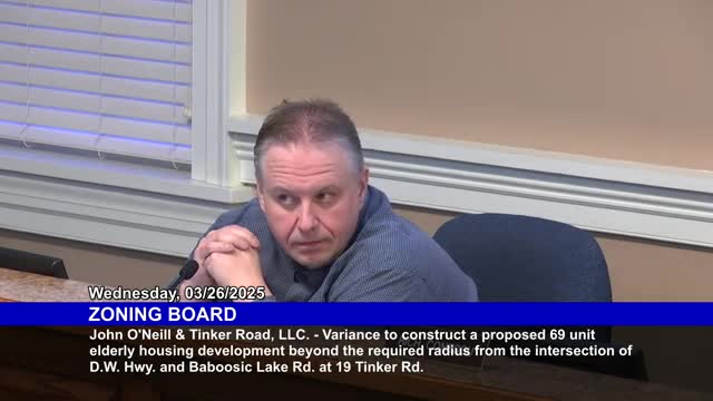 Merrimack residents express concerns over proposed 69-unit housing development