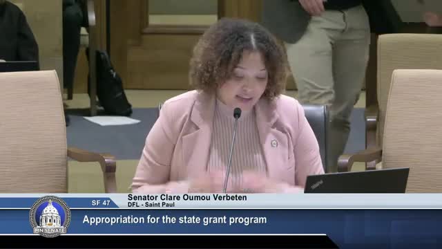 Senator Umu Rabain proposes A7 amendment to reform Minnesota state grant funding