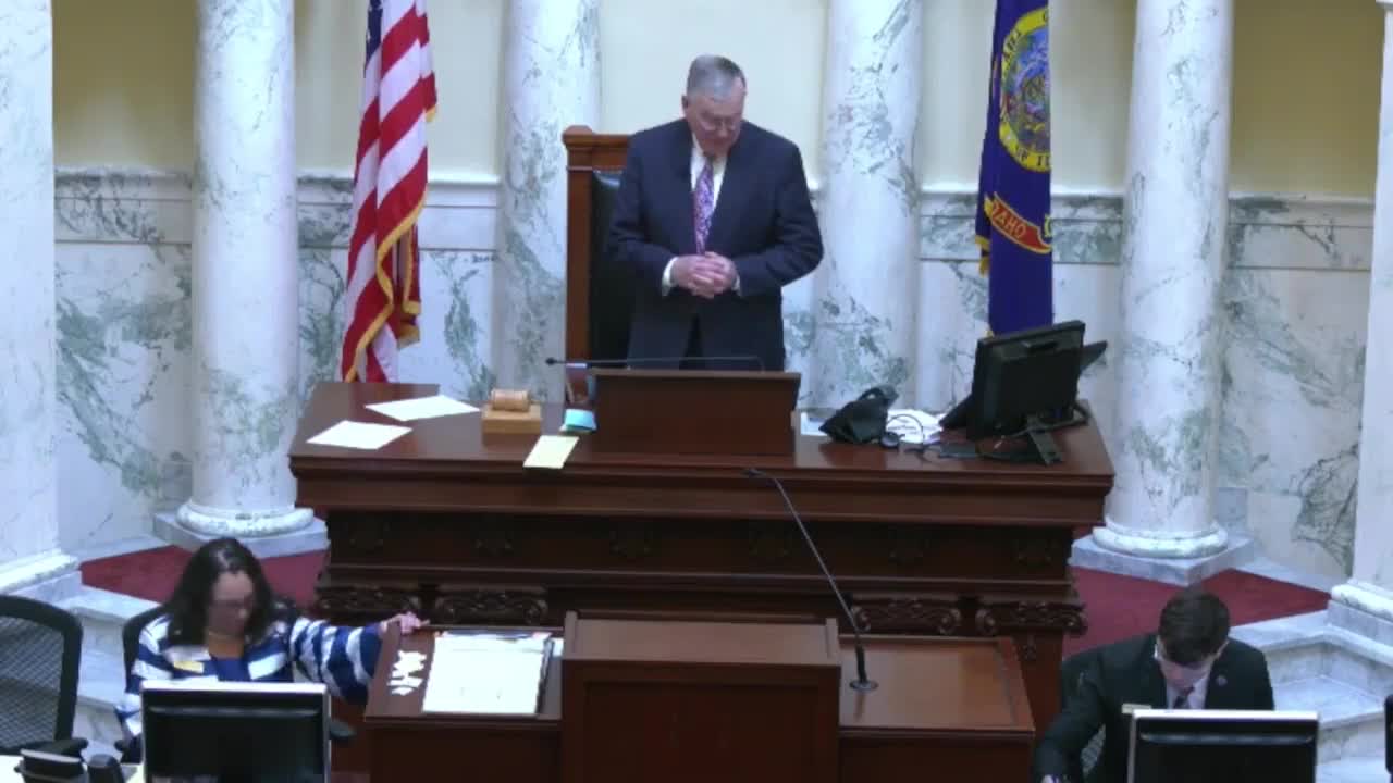 Idaho Senate honors Dirk Kempthorne amid cancer diagnosis and advances legislative business
