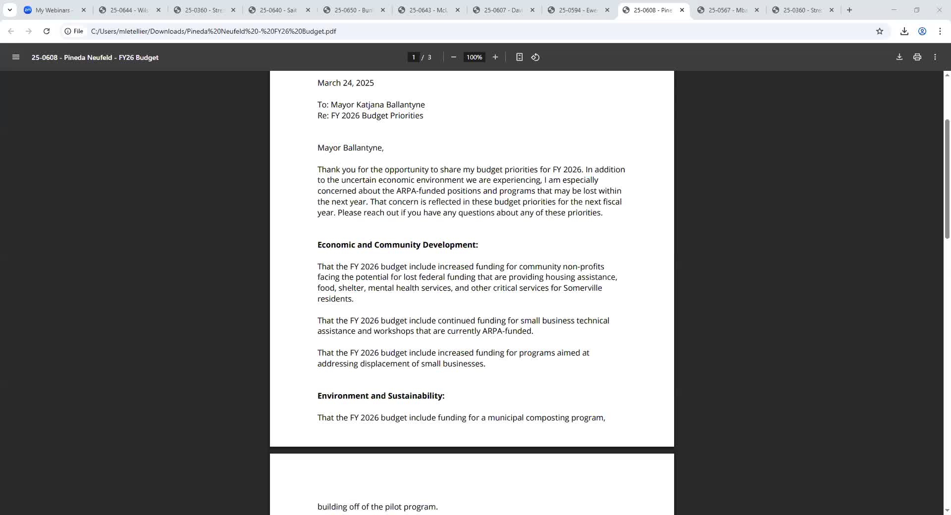 Somerville Council addresses shelter bed cuts and school maintenance challenges