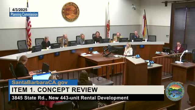Planning Commission reviews architectural details for new Santa Barbara housing project