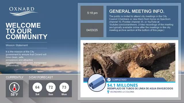 Oxnard invests $43M in water infrastructure and advanced metering system