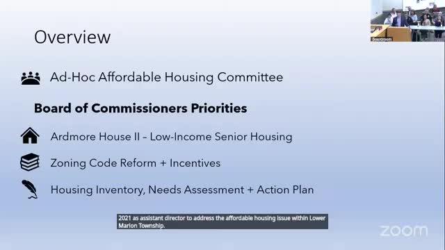 Lower Merion Township Board reviews Ardmore House 2 affordable housing project