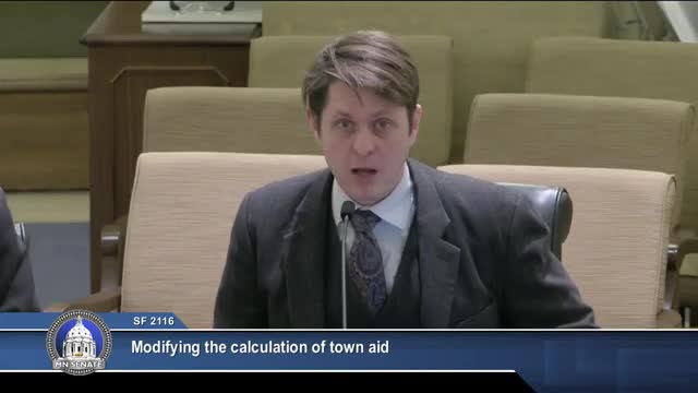 Senator Hauschildt advocates for increased local government aid to Minnesota townships
