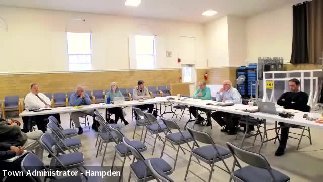 Hampden Select Board reviews town meeting warrant, prioritizes school security and building upgrades