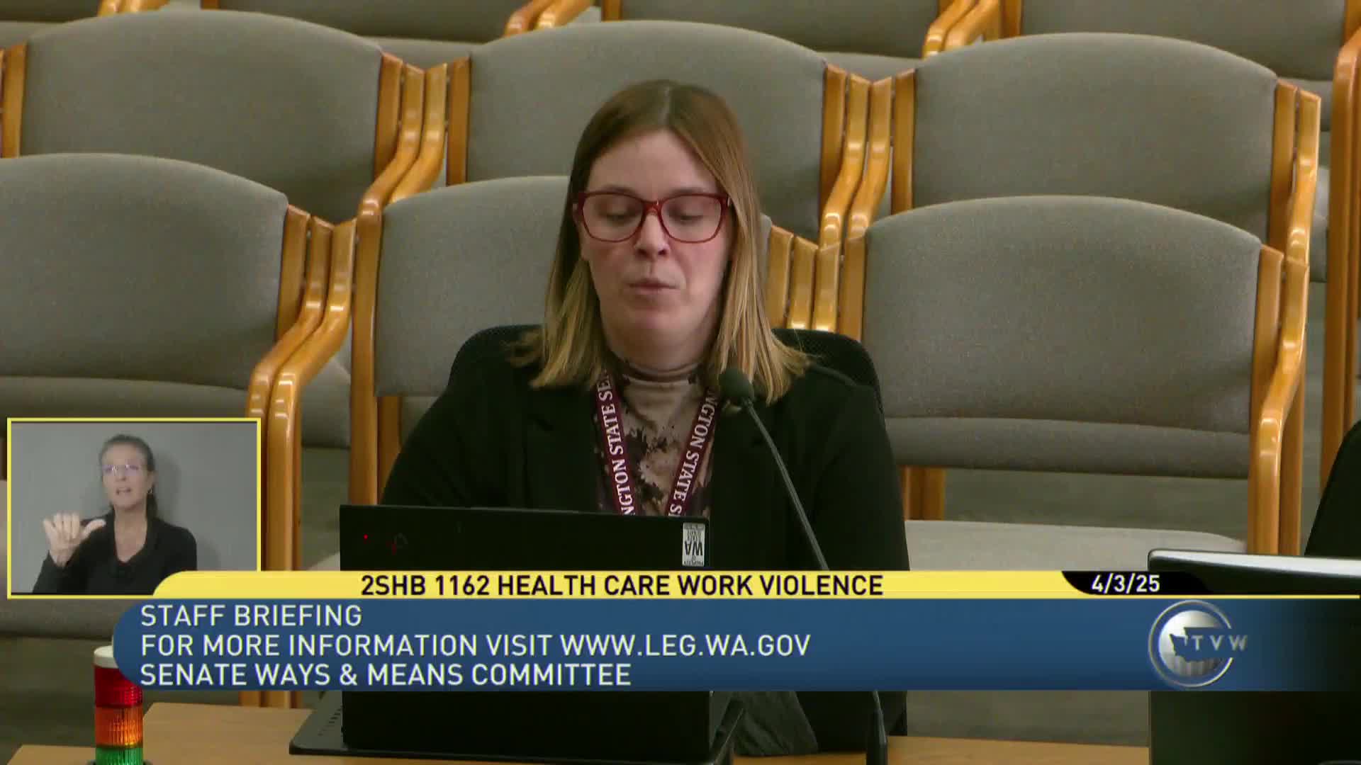 Washington proposes House Bill 1162 to enhance workplace violence prevention in healthcare
