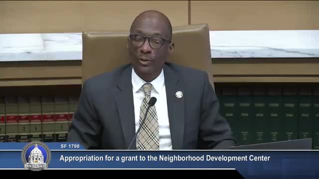 Dalton Outlaw highlights NDC's role in affordable housing and entrepreneurship support