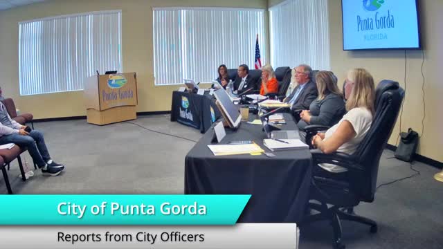 Punta Gorda council seeks city hall roof update and honors local police efforts