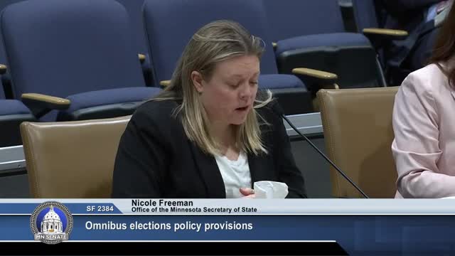Committee introduces election security and voter access improvements in new bill