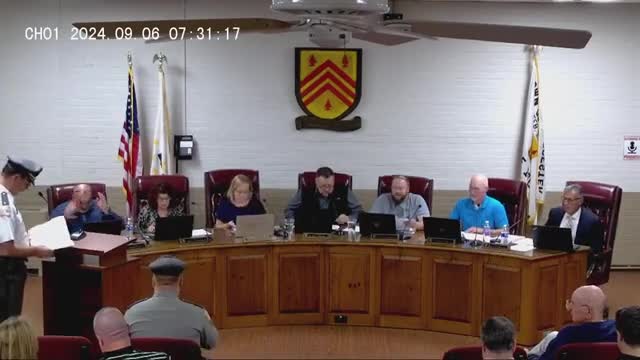 Gloucester Police Chief honors Officer Patrick Kramer for life-saving action
