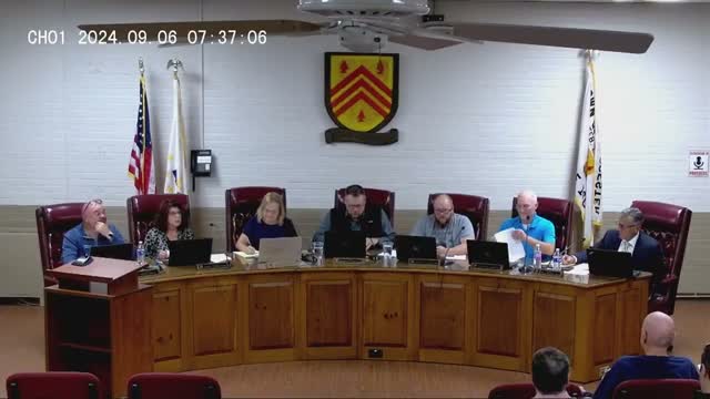 Glocester council continues DBH West Gloucester LLC land‑use and zoning hearings to Oct. 3