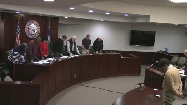 City council opens public hearing session led by Reverend Boss
