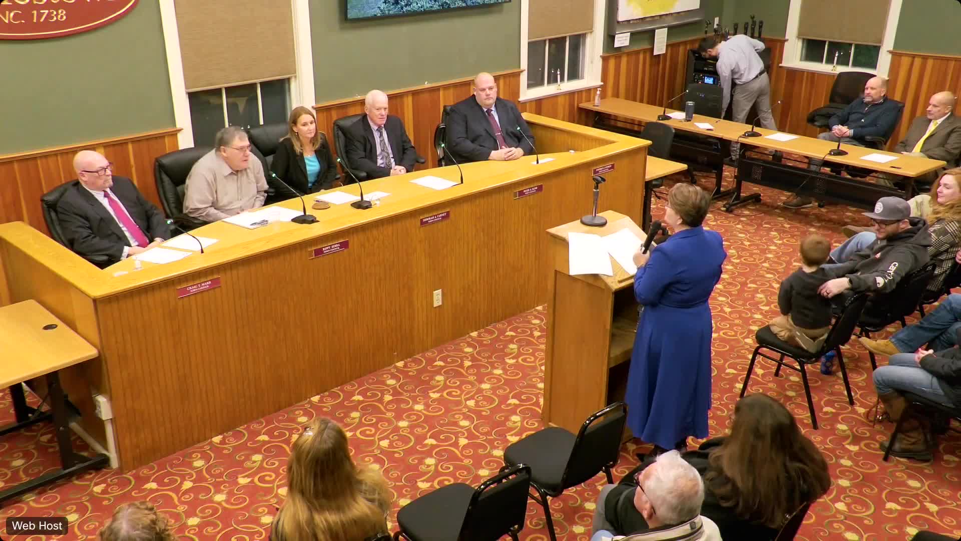 Town Council unanimously elects new President in recent vote
