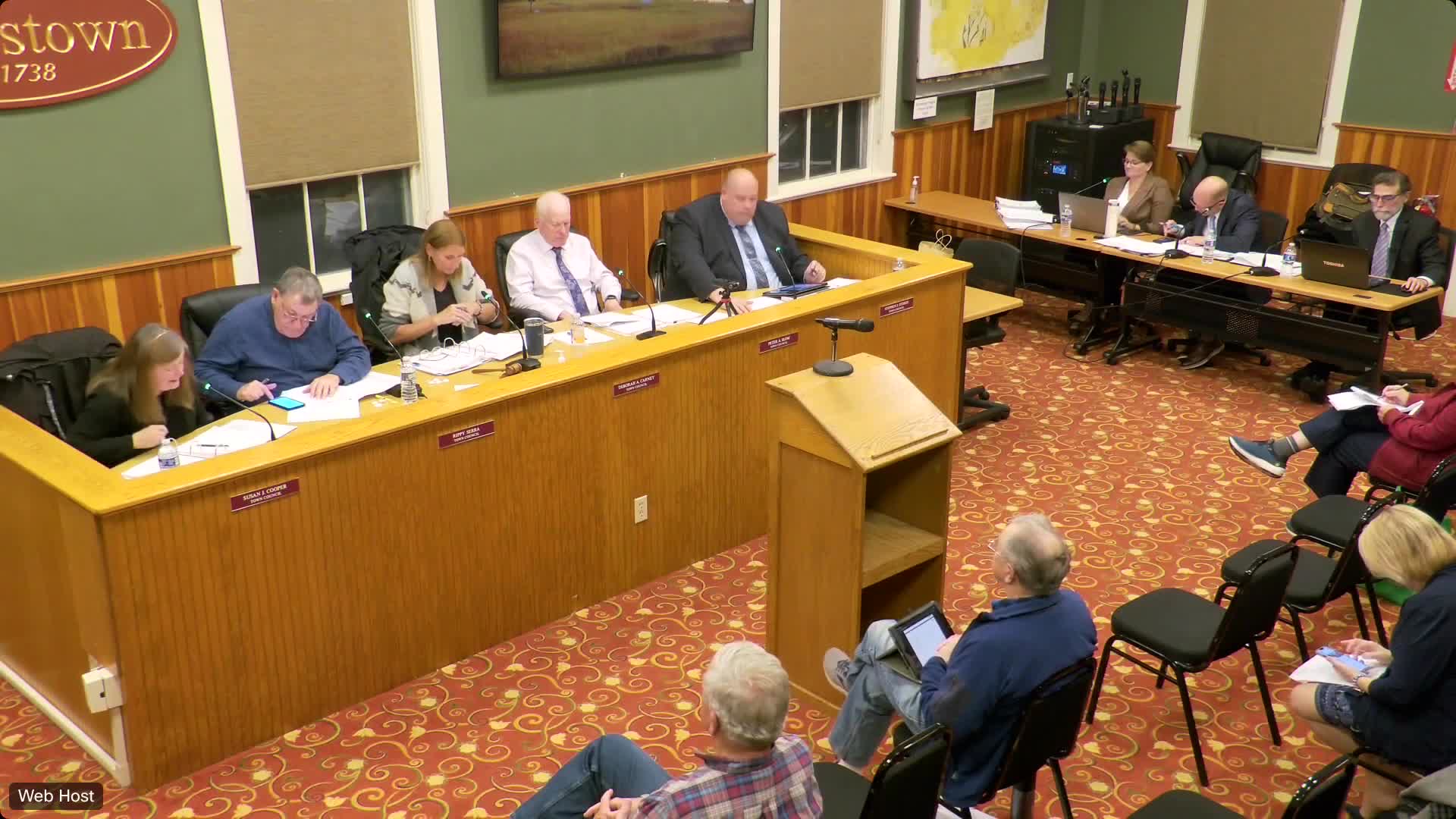 Town Council approves $25,000 scoreboard funding amid budget discussions