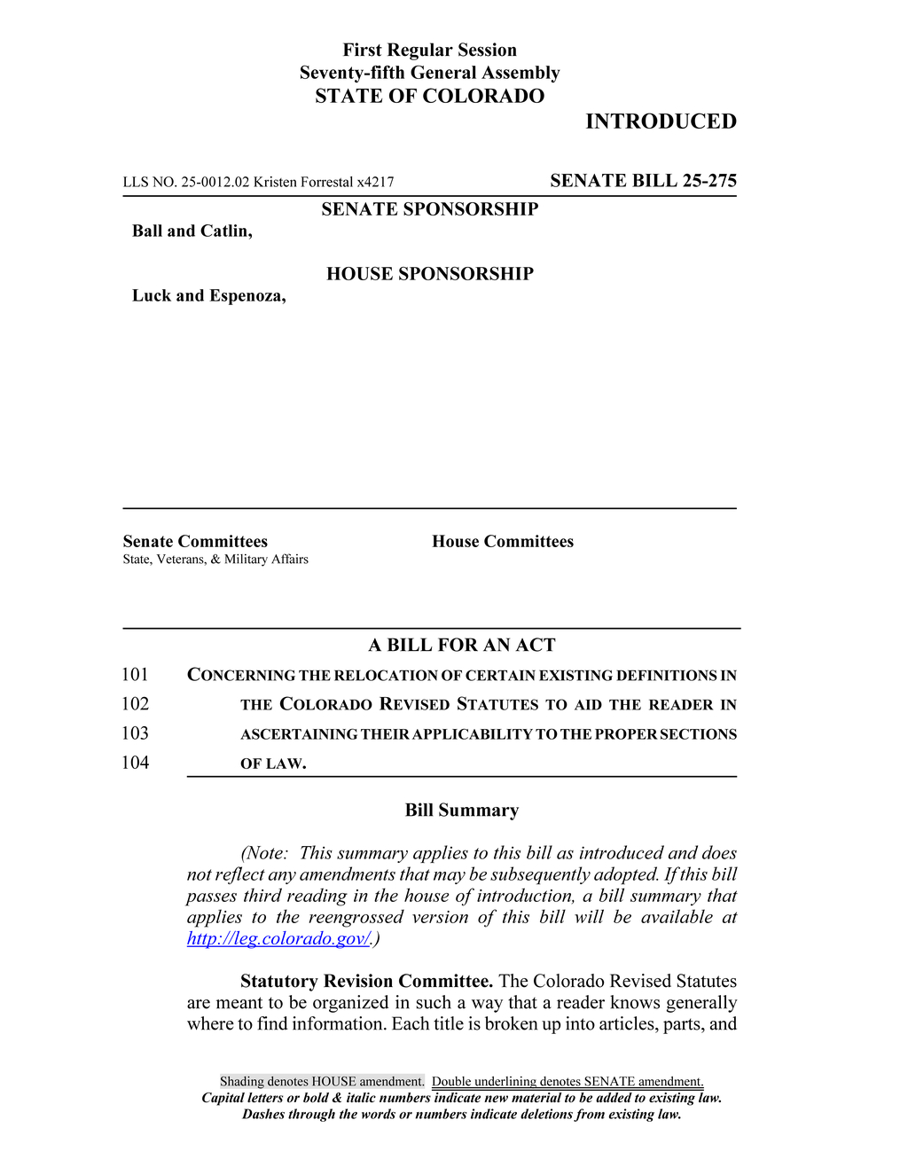 Colorado establishes state agency for surplus property under new statute
