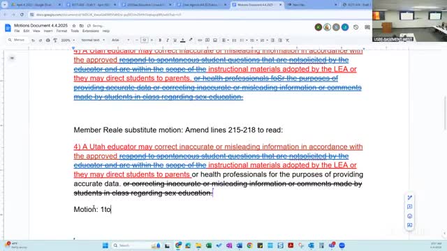 Board approves instructional material updates despite member's opposition