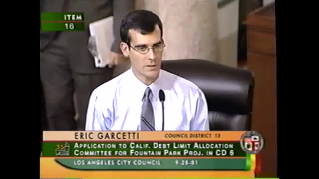 Council member Garcetti advocates for affordable housing at Playa Vista project approval