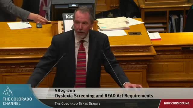 Senate leaders champion dyslexia bill for early identification and support