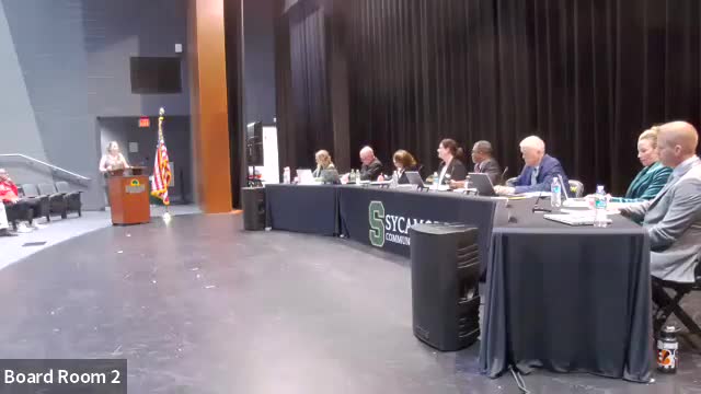 Sycamore School Board addresses community concerns over disciplinary actions and staff conduct