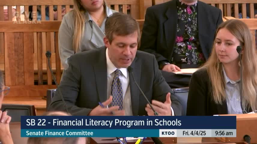 Committee hears bill to require personal finance instruction in high school