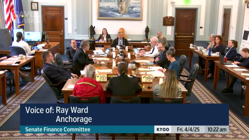 Senate hearing addresses educational decline and ethnic representation in Alaska schools