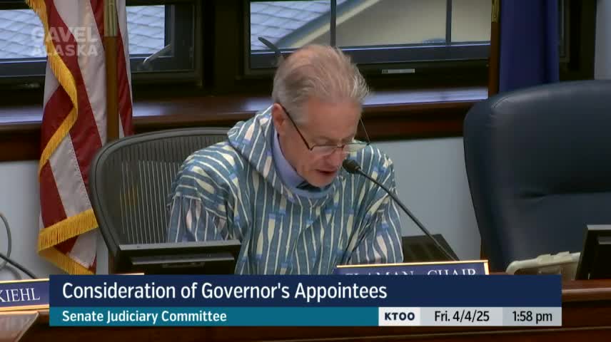 Senate Judiciary forwards Joan Wilson to joint session for chief administrative law judge