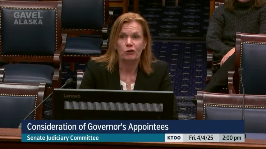 Joan Wilson nominated as Alaska's chief administrative law judge amid process improvements