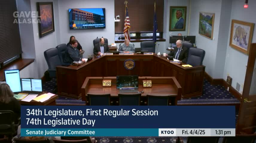 Legal expert tells Alaska Senate Judiciary Committee constitution requires prompt joint-session reconsideration of vetoes