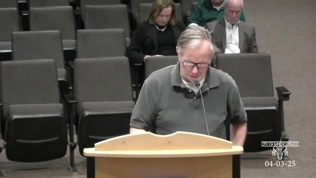 Speaker advocates for respectful treatment of seniors at city council meeting