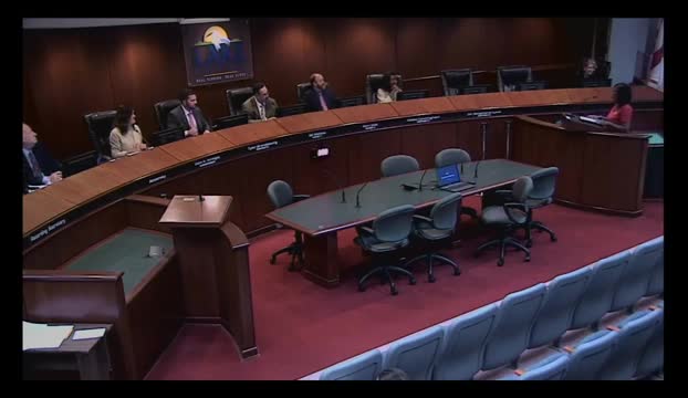 Lifewise Academy representative updates board on release‑time program at Lost Lake Elementary