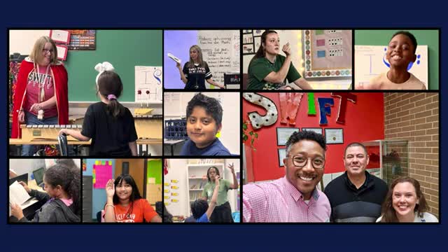 Trustees celebrate exceptional teachers at Swift Elementary and Owlsley Junior High events